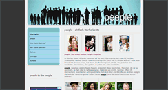 Desktop Screenshot of peeple-magazin.de